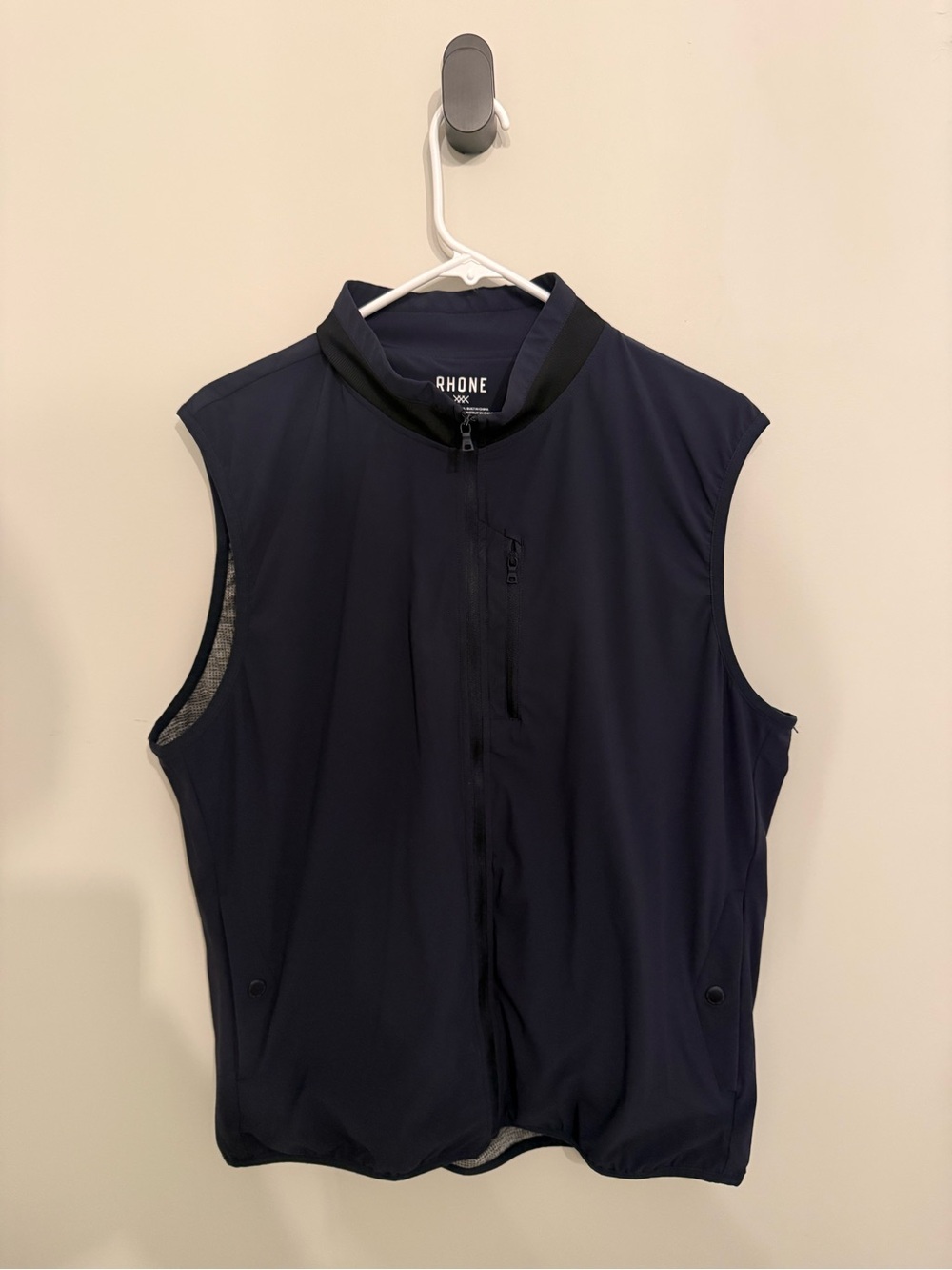 Rhone Men's Navy Vest Size Large